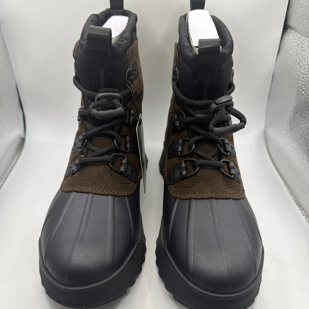 Sorel Scout 87 XT WP Men's Nubuck Waterproof Hiking Boot Tobacco / Black Size 11